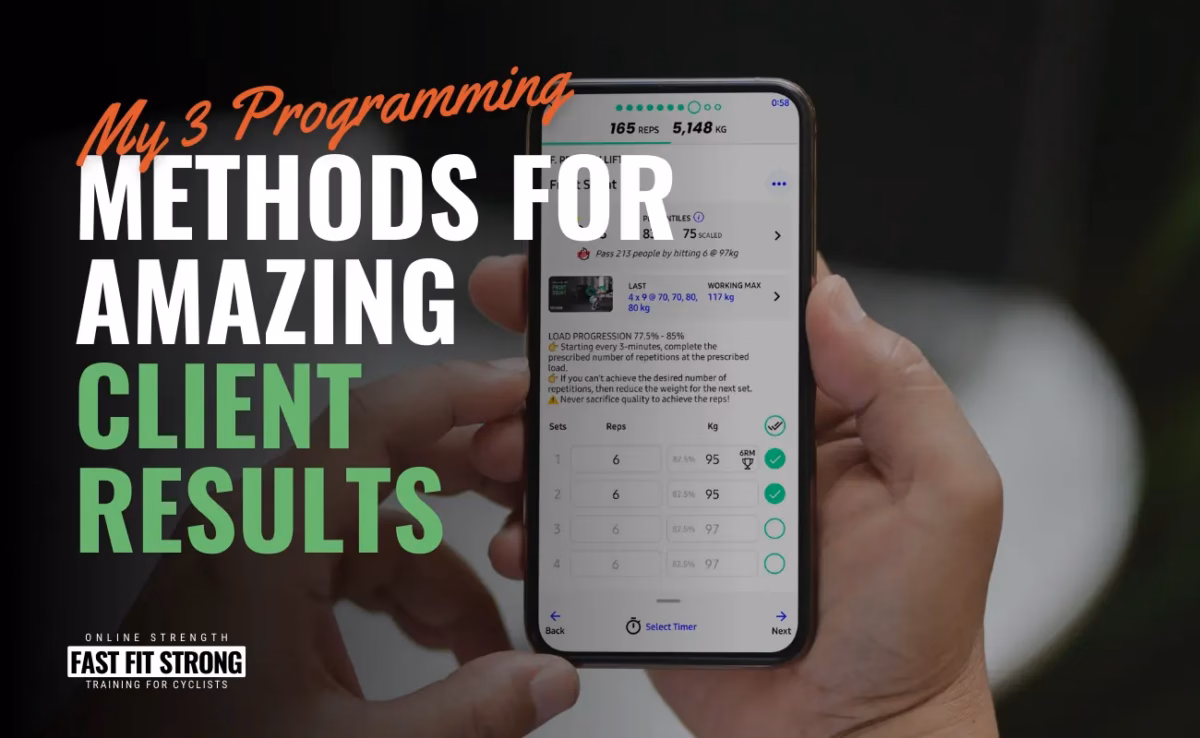 Remote Training My 3 Programming Methods for Amazing Client Results